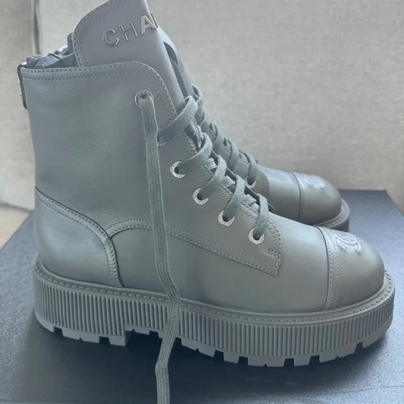 NBW Chanel Lug Sole Boots - Picture 6 of 9